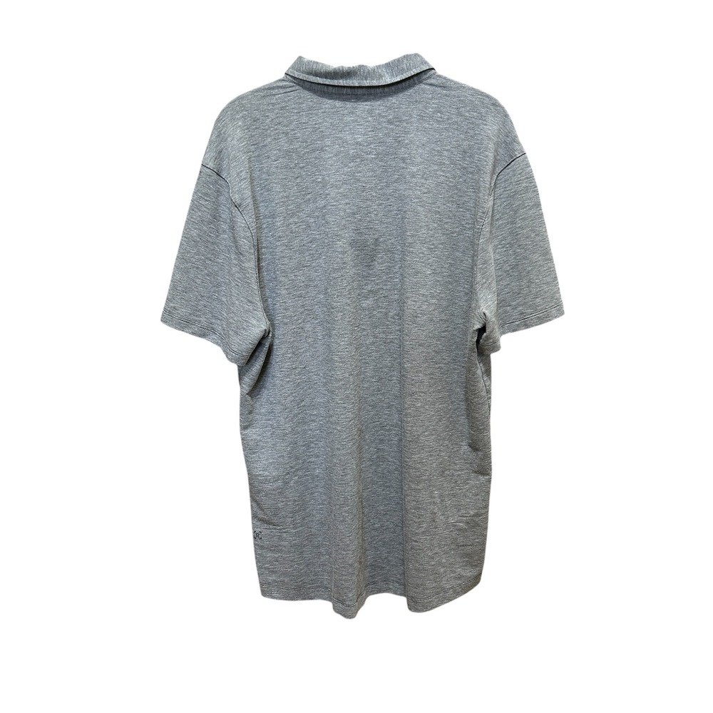 Lululemon Metal Vent Tech Polo Shirt Gray Short Sleeve Men's Size L (No Tag) - Picture 2 of 6